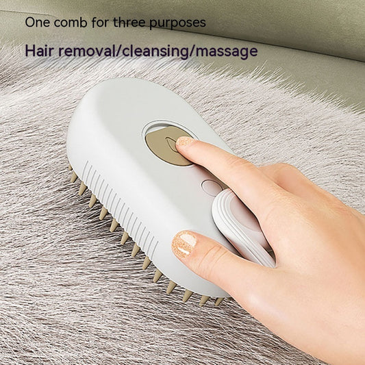 Steamy Pet Grooming Brush