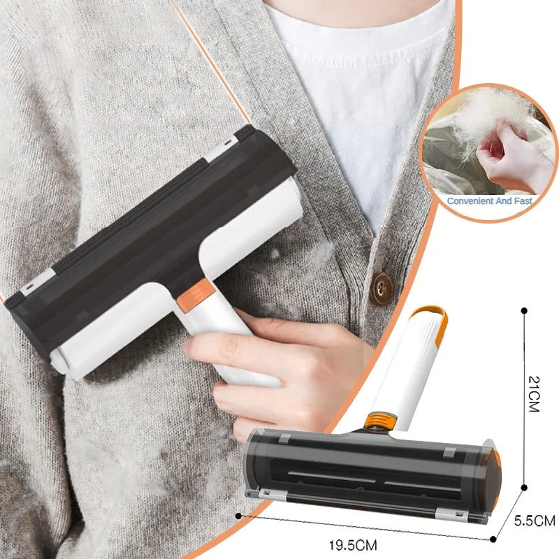 2-in-1 Pet Hair Remover – Portable & Washable